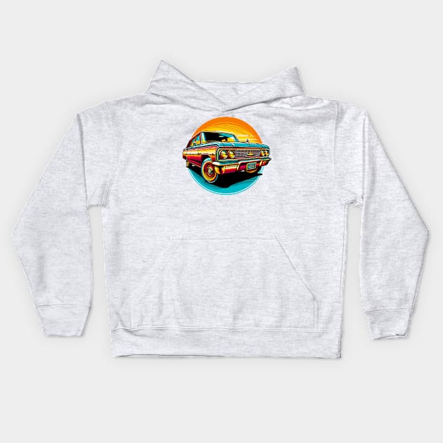 Chevrolet kingswood Kids Hoodie by Vehicles-Art